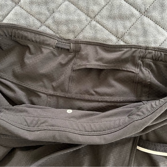 Athleta Leggings Women Small Black Crop Capri Athletic Pockets Run Yoga Gym    Y - Picture 9 of 9